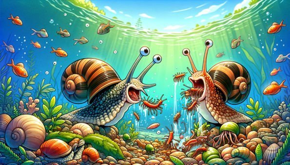Freshwater snail food